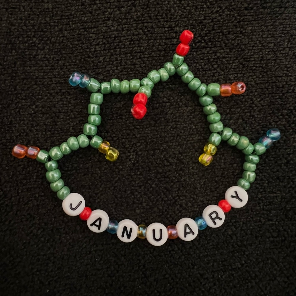 Taylor Swift January friendship bracelet